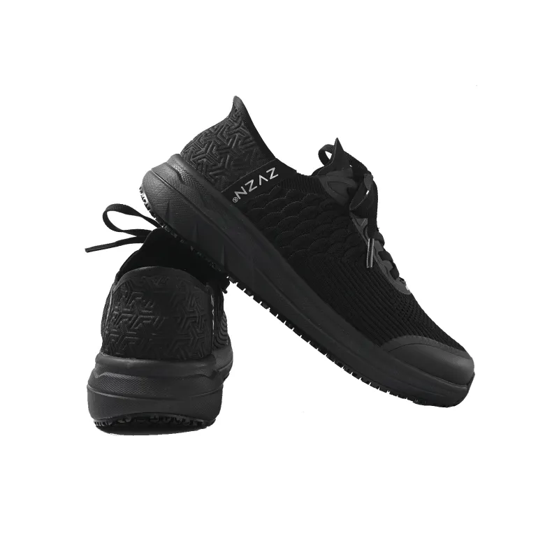 ZVZN Casual Shoes Unisex Low Top Black White/All Black/Dazzling Color-6