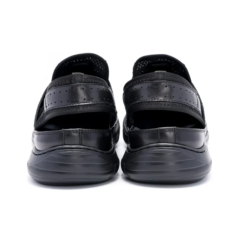 Satchi Beach Sandals Men's Black-4