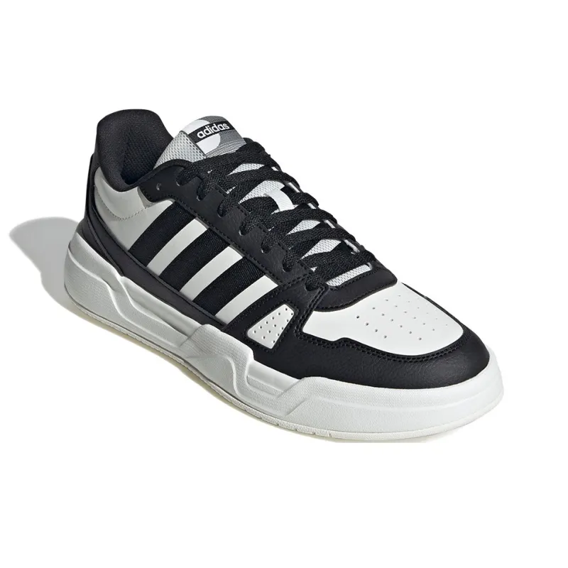 Adidas LITE BALLER Slip Resistant Breathable Low Top Skateboard Shoes Men's Black White-2