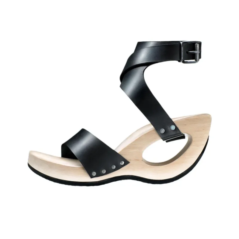Trippen Bondage Strap Sandals Women's Black-0