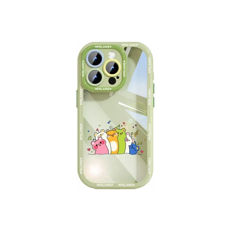 Sen Dog Acrylic Material Cute Transparent Creative Phone Cases Suitable For Apple 15Promax/Pro/Plus/14/13/12-3