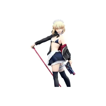 ALTER FGO Artoria Pendragon Fate/Grand Order Black Saber Black Rider Maid Costume Swimsuit Scale Figures 23cm