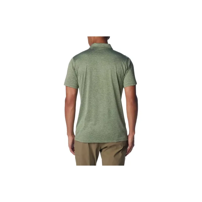 Columbia Technical PoloHike Polo Shirt Men's Olive-1