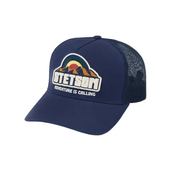 STETSON Polyester Baseball Caps Unisex Marine Blue