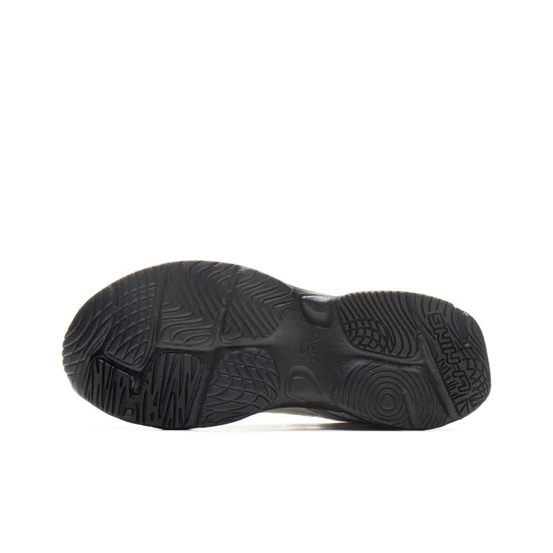 LiNing Meteor 2K Cushioning, Slip Resistant, And Abrasion Resistant Low Top Casual Running Shoes Women's Black White-5