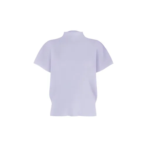 PLEATS PLEASE ISSEY MIYAKE T-Shirts Women's Light Blue