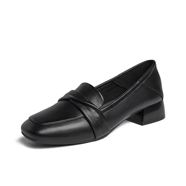 JOSINY Loafers Women's Black, Ecru, Apricot-1