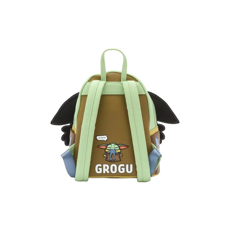Disney PVC Backpack Mini Unisex Brown-1