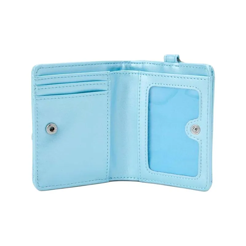 Sanrio PU Card Holder Regular Women's Blue-3