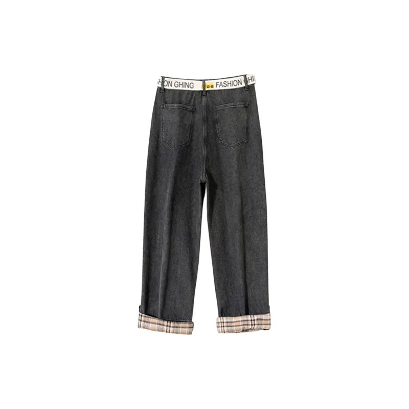 ELNHEN Jeans Unisex Bright Purple-1