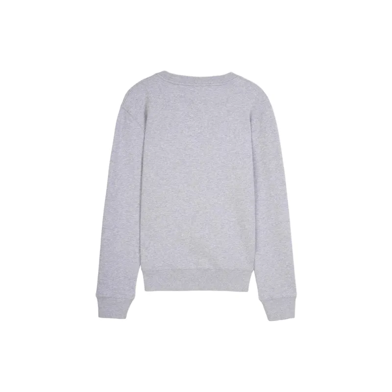 Maison Kitsune Fox Head Patch Crewneck Sweatshirt-1
