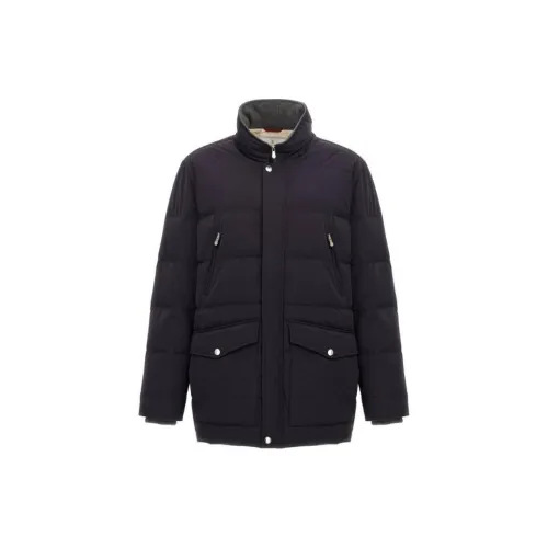 Brunello Cucinelli Jackets Men Marine Blue