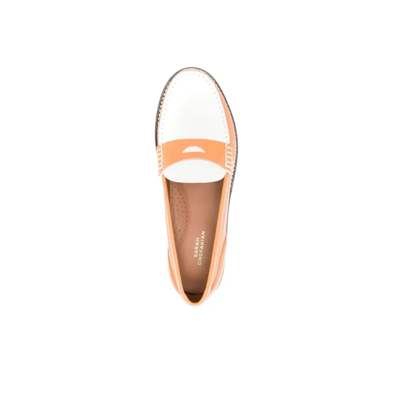 Sarah Chofakian Laine Loafers Women's Orange-3