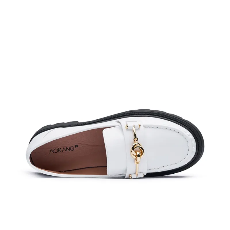 AOKANG Loafers Women's White-7