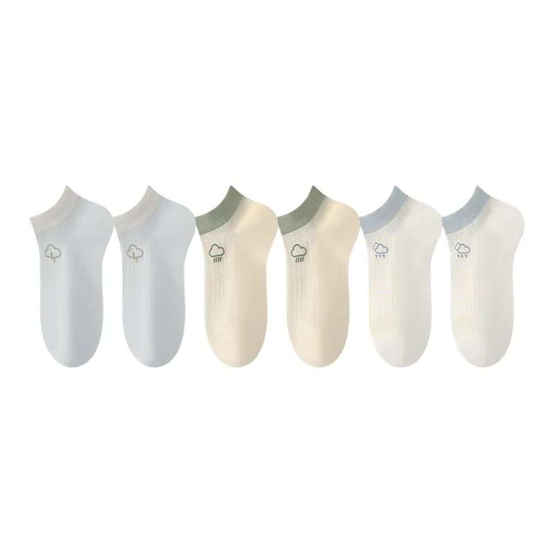 MIIOW Ankle Socks Women's 3 Pack-4