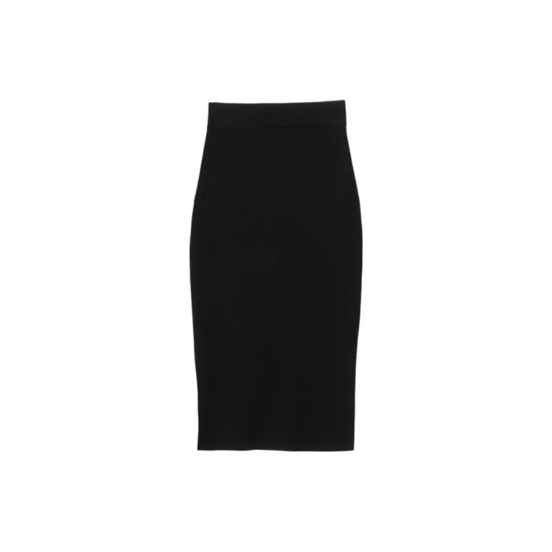 CLUB MONACO Casual Long Skirts Women's Black-1