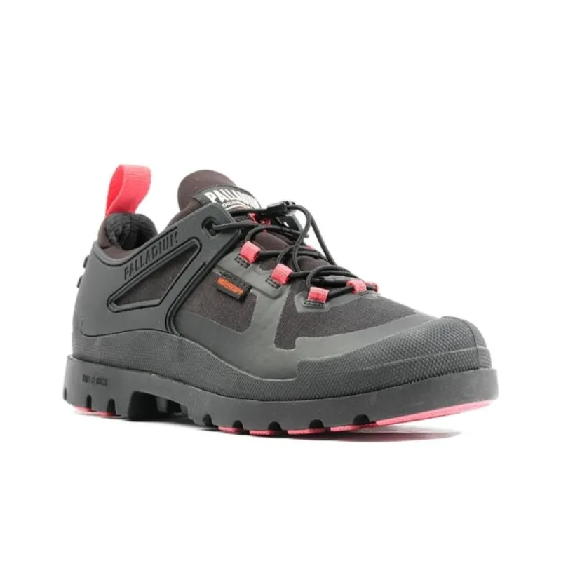 Palladium Pampa Slip Resistant, Abrasion Resistant, Waterproof Low Top Outdoor Shoes Women's Black-1