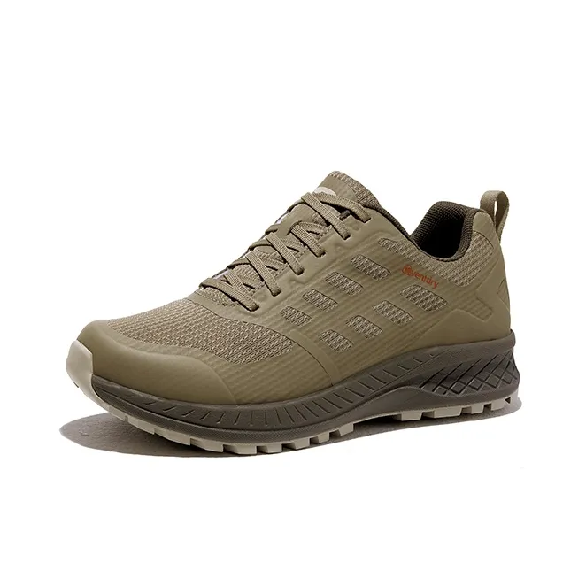 HOT POTATO Slip Resistant Breathable Lightweight Grip Low Top Trekking Shoes Unisex Olive Green-1