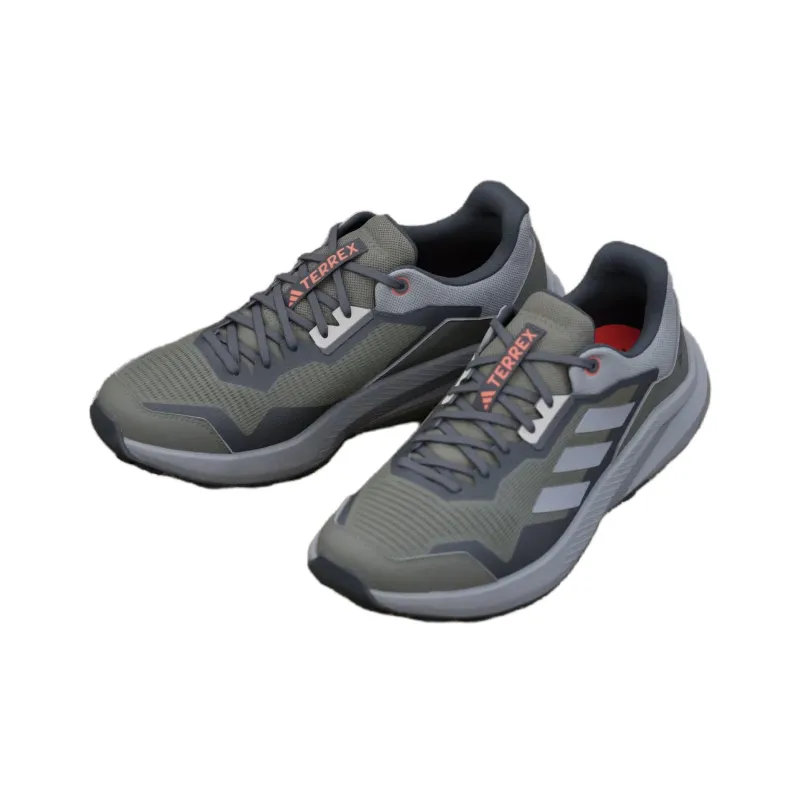Adidas Terrex Trail Rider Support Lightweight Low Top Trail Running Shoes Unisex Green-2
