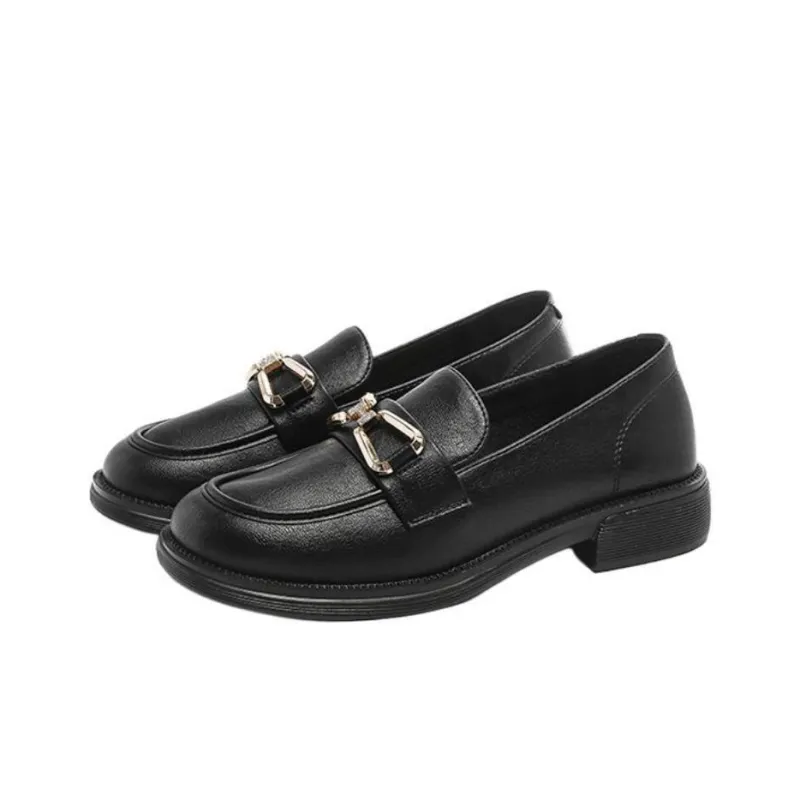 DUSTO Loafers Women's Black/Beige-1