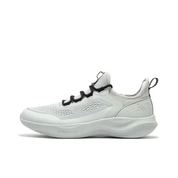 361° N40 Breathable Lightweight Low-Top Casual Running Shoes Men's Gray