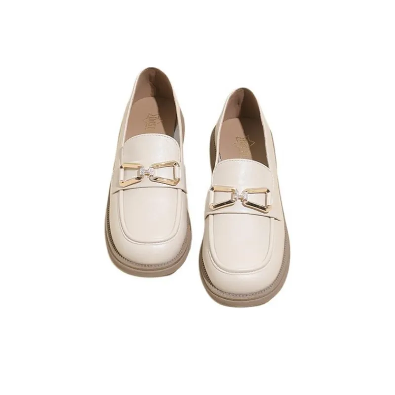 DUSTO Loafers Women's Black/Beige-5