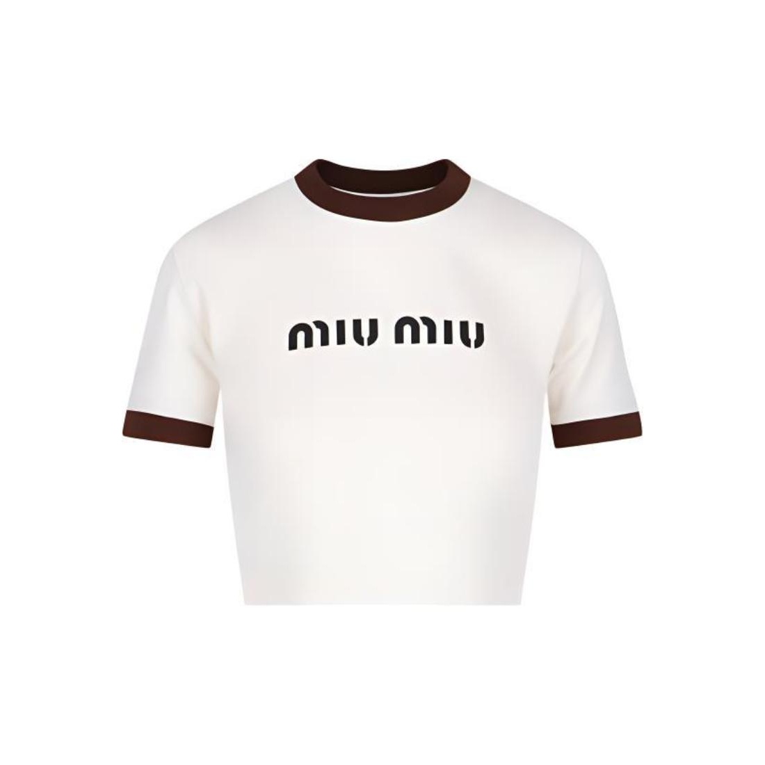 MIU MIU T-Shirts Women's White - POIZON