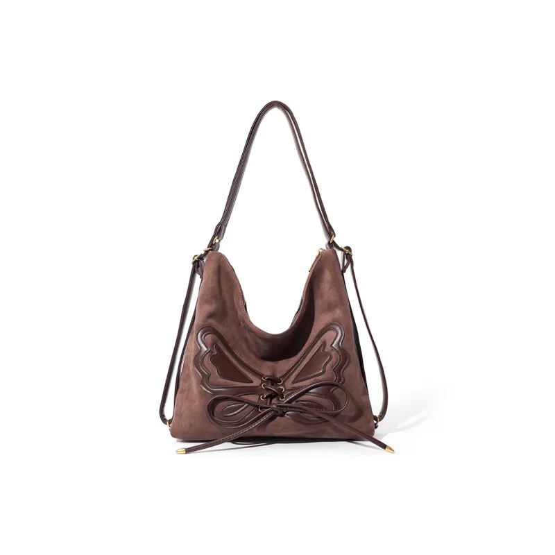MASTER CANVAS Fabric Backpack Shoulder Bag Large Size Women's Brown/Coffee/Black-10