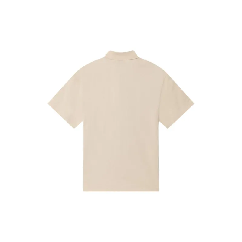 New Balance Polo Shirt Unisex Wheat-1
