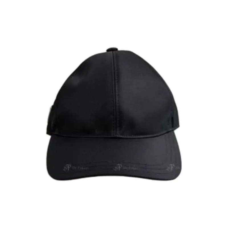 PRADA Recycled Polyamide Baseball Caps Men's Black-1