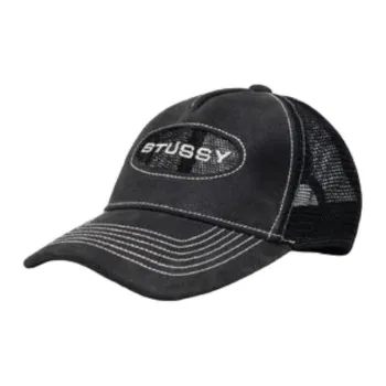 Stussy Leather Baseball Caps Men's Multicolor