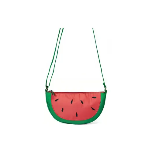 Skechers LeSportsac LeBao Shi Collaboration Fabric Shoulder Bag Crossbody Bag Regular Unisex Green & Red