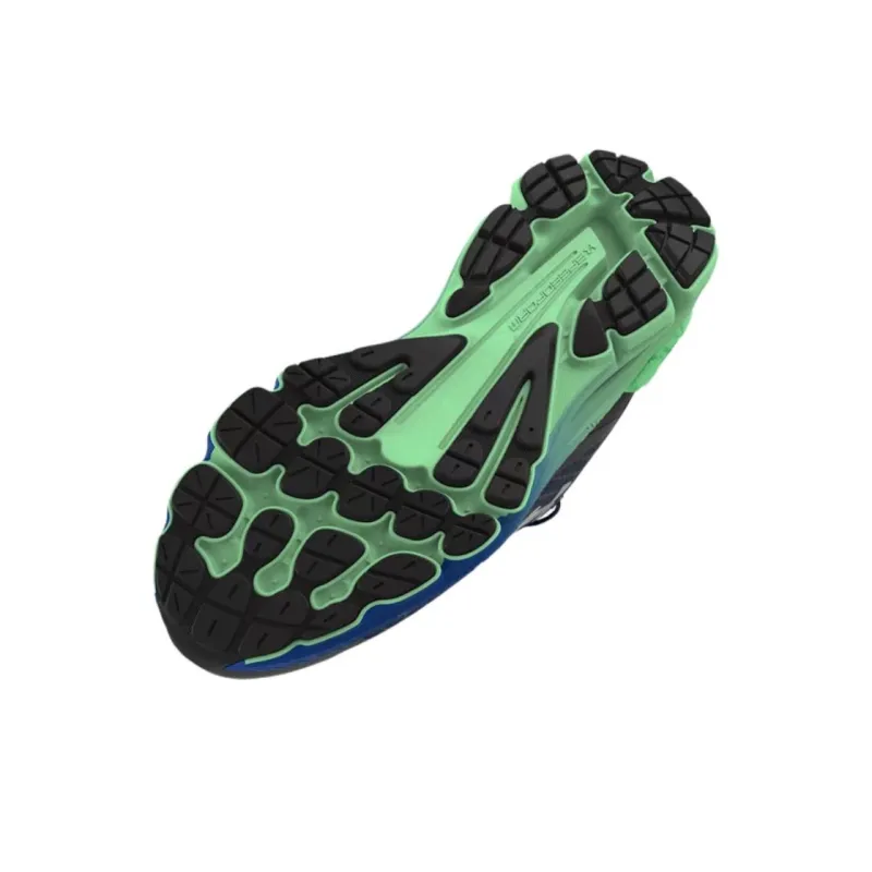 Under Armour Speedform Gemini Anti-Slip Wear-Resistant Low-Top Running Shoes Unisex Black Green-4