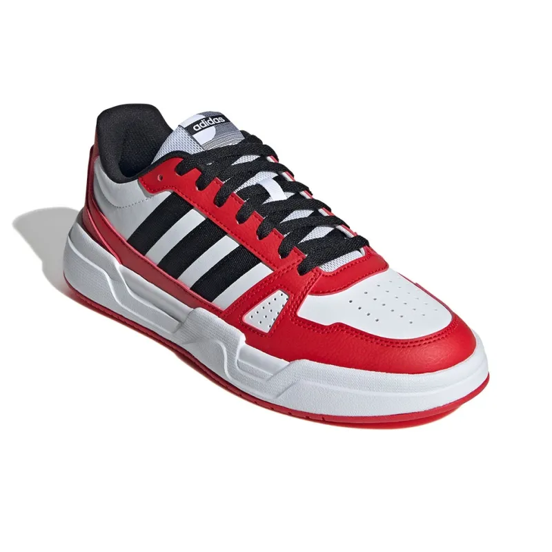 Adidas LITE BALLER Classic Sports Casual Skateboard Shoes Unisex Red White-1