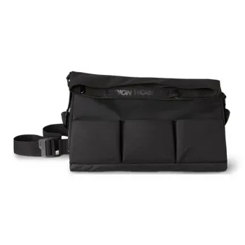 0592 Fabric Gym Bag Large Size Unisex Black