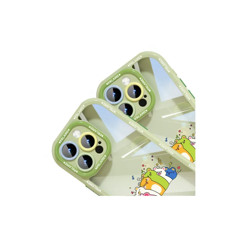 Sen Dog Acrylic Material Cute Transparent Creative Phone Cases Suitable For Apple 15Promax/Pro/Plus/14/13/12-5