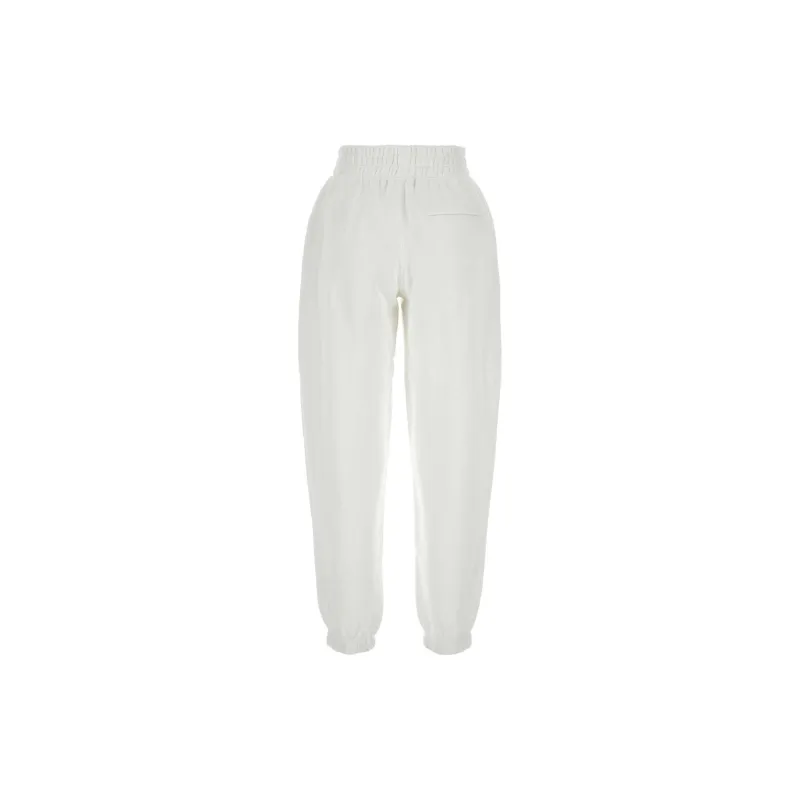 Alexander Wang Puff Logo Essential Terry Sweatpants-1