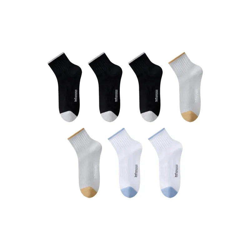 MIIOW Mid Calf Socks Women's 7 Pack-7