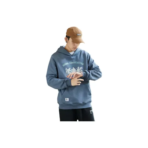 Tonlion Sweatshirts Men Ink Blue