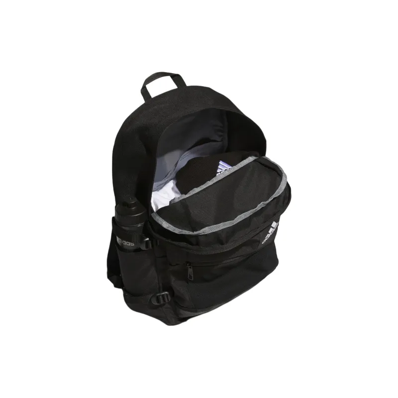 Adidas Recycled Polyester Backpack Regular Unisex Black-3