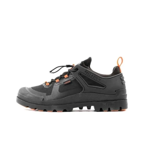 Palladium Waterproof Low Top Outdoor Shoes Men's Spy Black