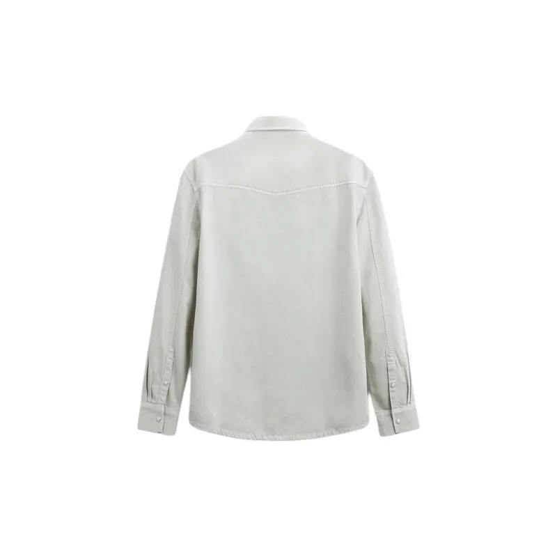 ZARA Shirts Men Ice White-1