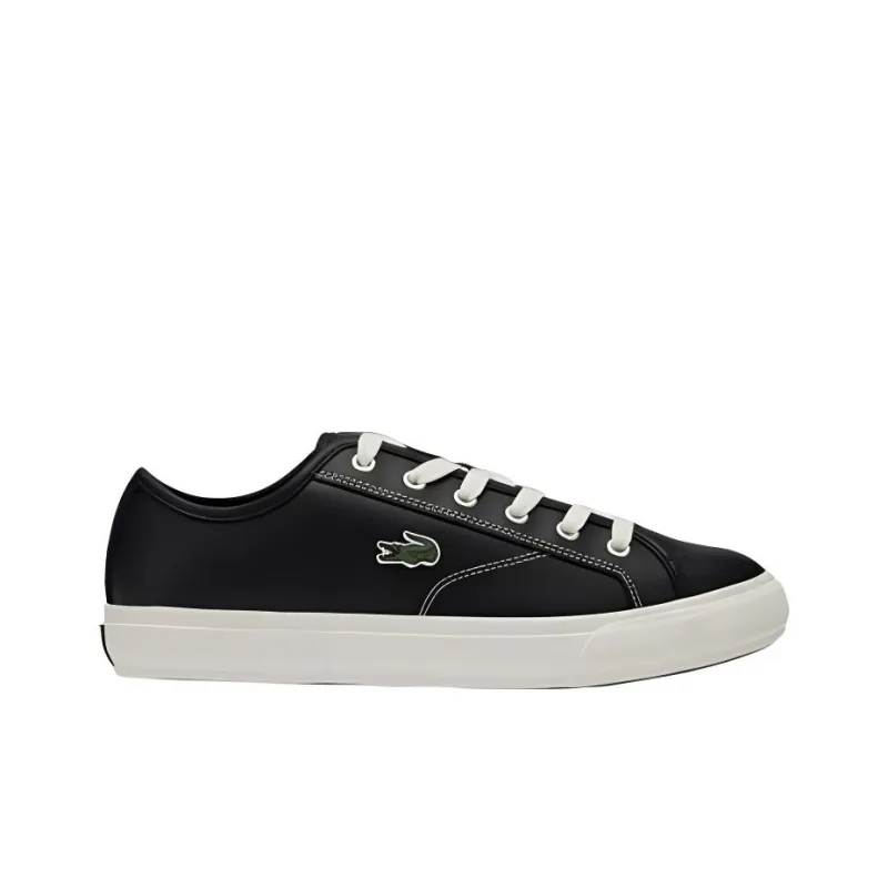 LACOSTE Skateboard Shoes Men's Black-1