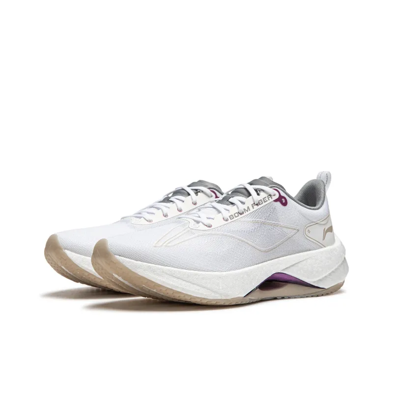 LINING Super Light 21 Running Shoes Women's Low Top Standard White-2