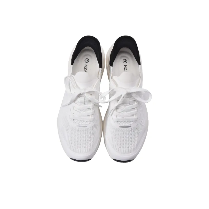 ZVZN Casual Shoes Unisex Low Top Black White/All Black/Dazzling Color-4