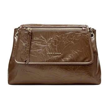 JOSINY PU Crossbody Bag, Shoulder Bag Women's Coffee