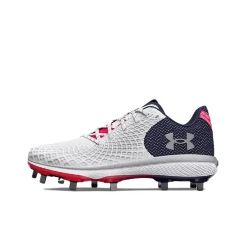 Under Armour Ua Glyde 2 Mt Le Softball Cleats 'White Black Red' Women's