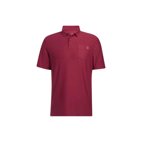 Golf X Adidas Polo Shirts Men Red