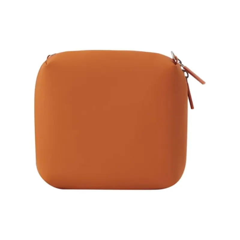 MUJI Polyurethane Bonded Synthetic Leather Storage Bag Small Size Unisex Multicolor-14