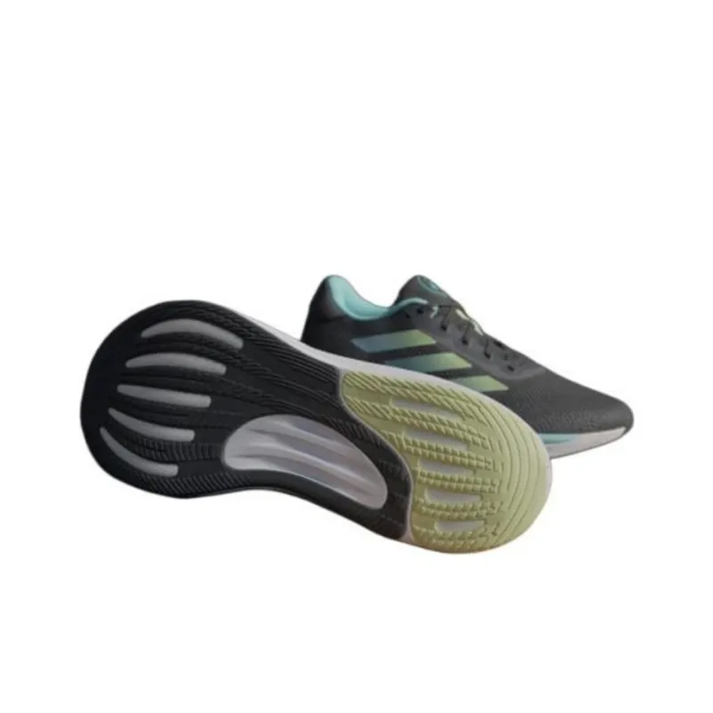 Adidas Supernova Stride Core Black Pulse Lime Flash Aqua-3